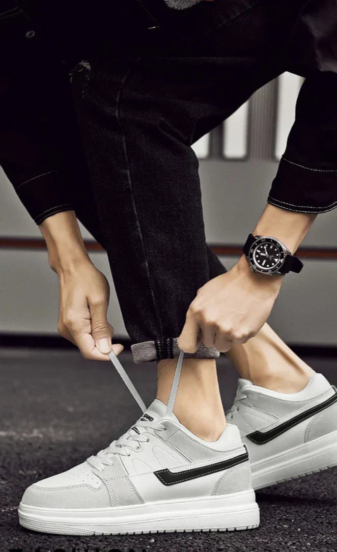 Maximilian™ | Sporty sneakers med usynlig høyde +6 cm / +8 cm